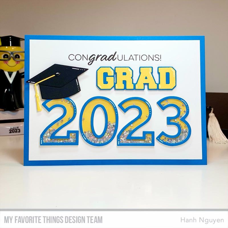 My Favorite Things ConGRADulations Clear Stamps cs789 grad 2023 | color-code:alt3