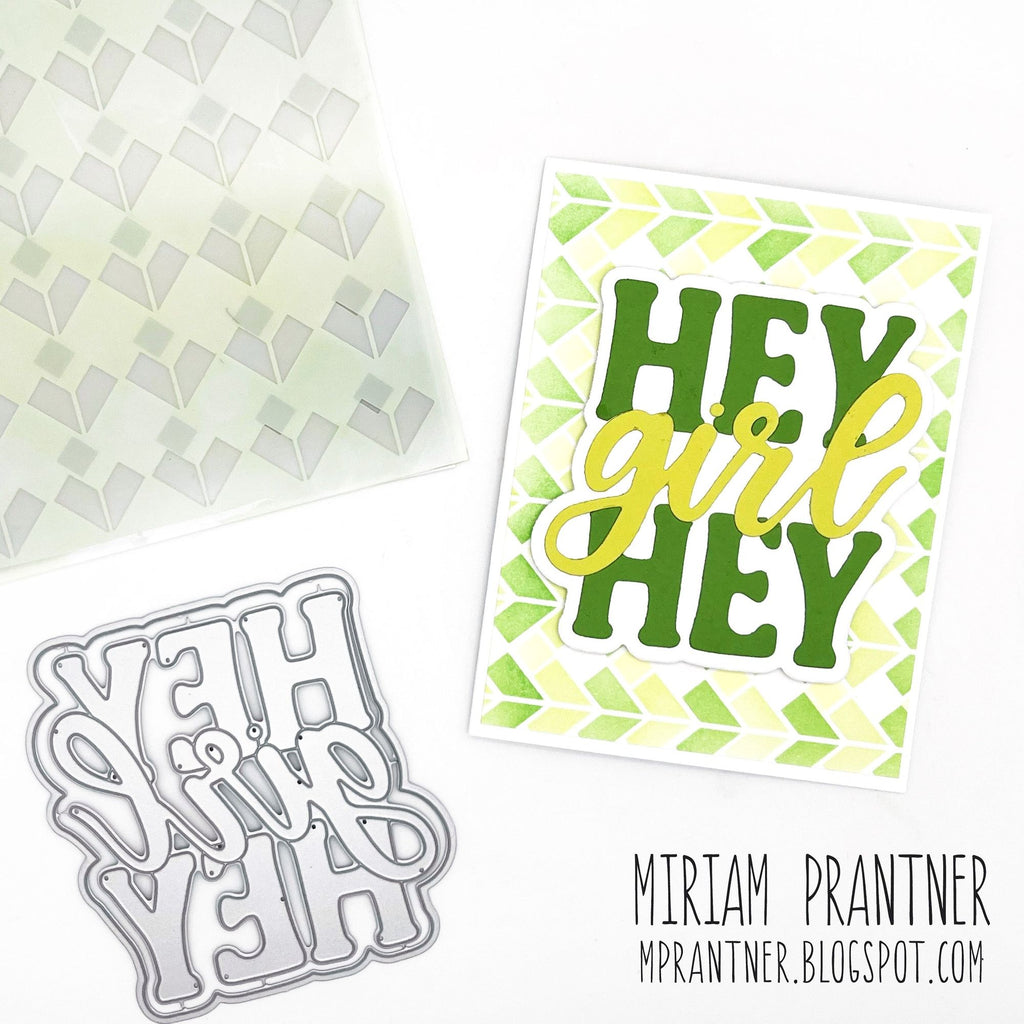 Simon Says Stamp Hey Girl Wafer Dies sssd112824 Dear Friend Hey Girl Card | color-code:ALT05