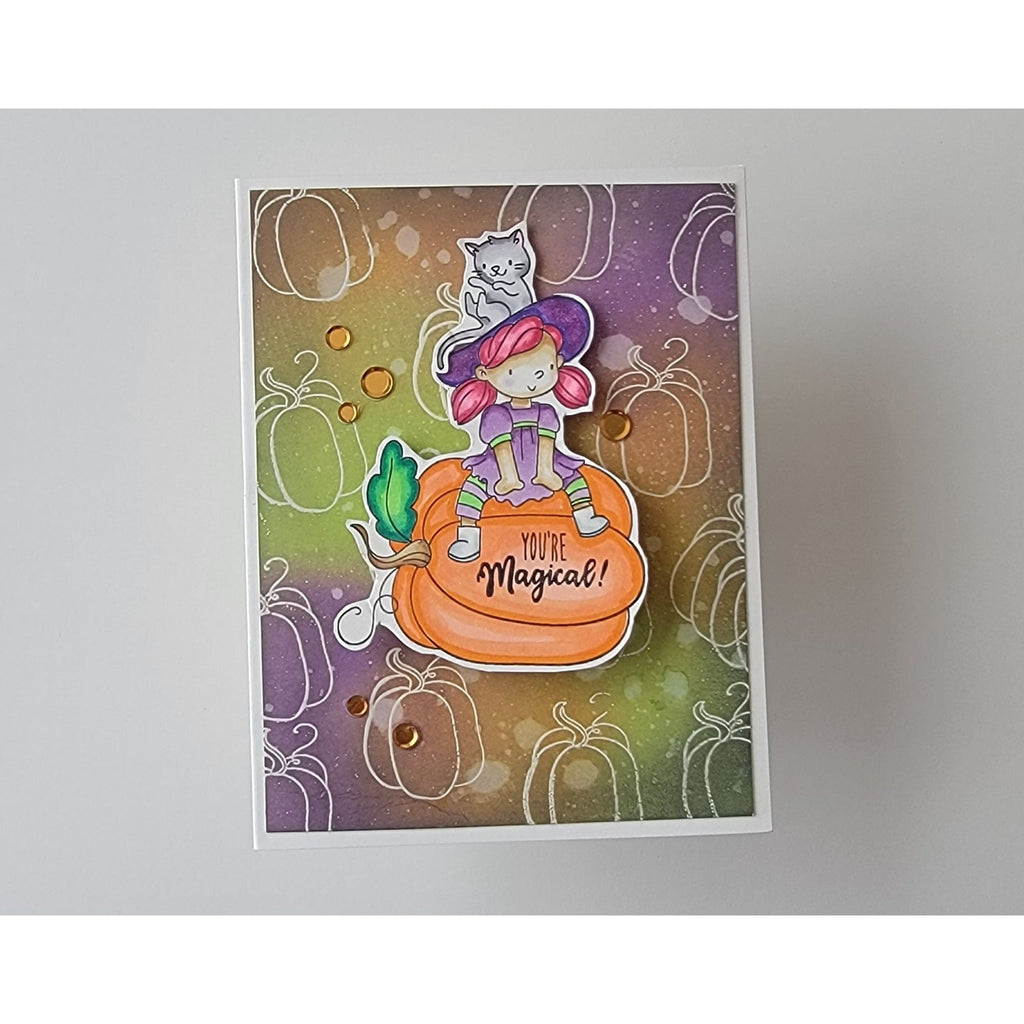 Simon Says Stamps and Dies Hocus Pocus set661hp Stamptember Halloween Card