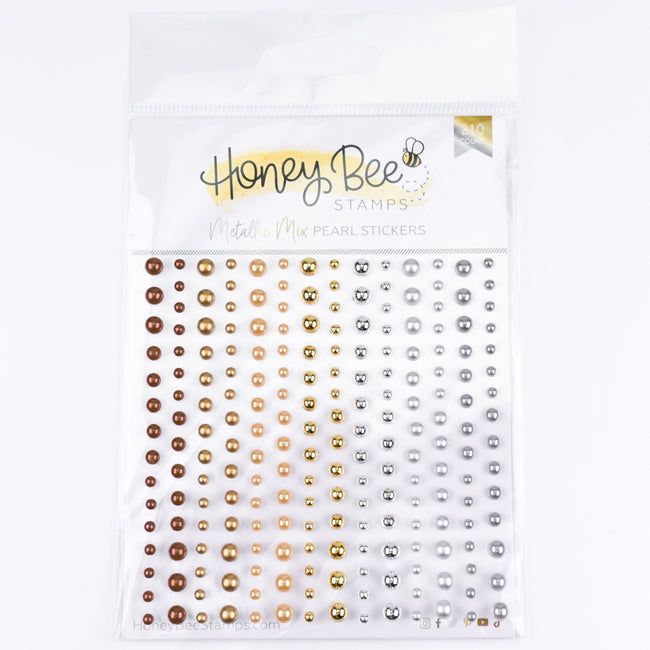 Honey Bee Cool Pearls Pearl Stickers Hbgs-Prl02