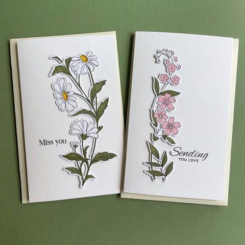 Simon Says Stamp Embroidery Wafer Dies sss486 Floral Cards | color-code:ALT01