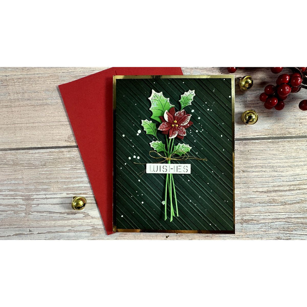 s4-1303 Spellbinders Sealed Christmas Sprigs Etched Dies wishes | color-code:ALT02