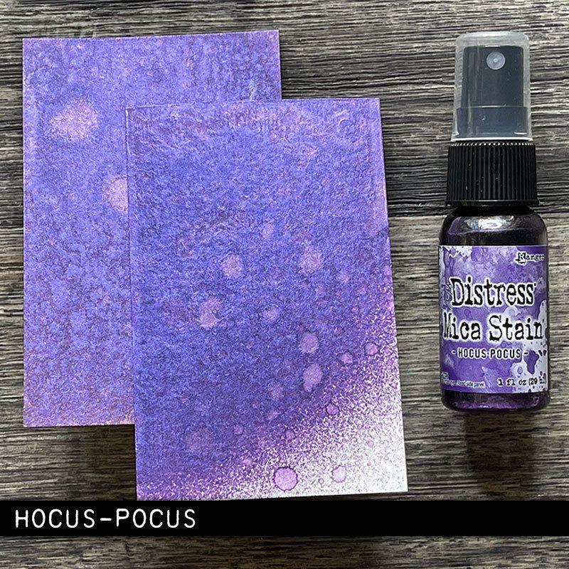 Tim Holtz Distress Hocus Pocus Mica Stain Ranger dmshp Swatch