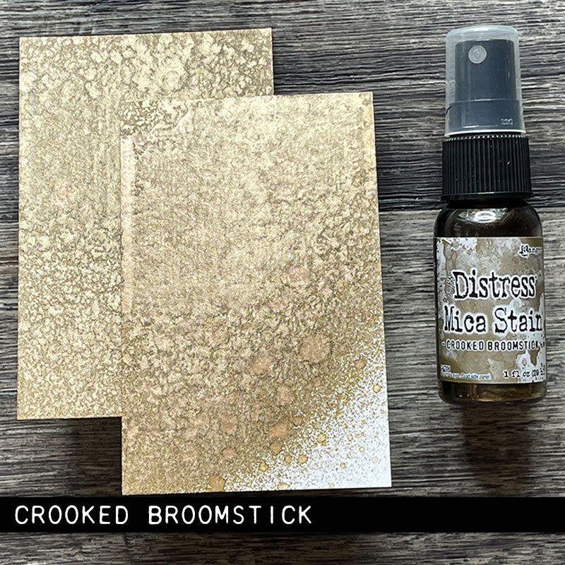 Tim Holtz Distress Crooked Broomstick Mica Stain Ranger dmscb Swatch