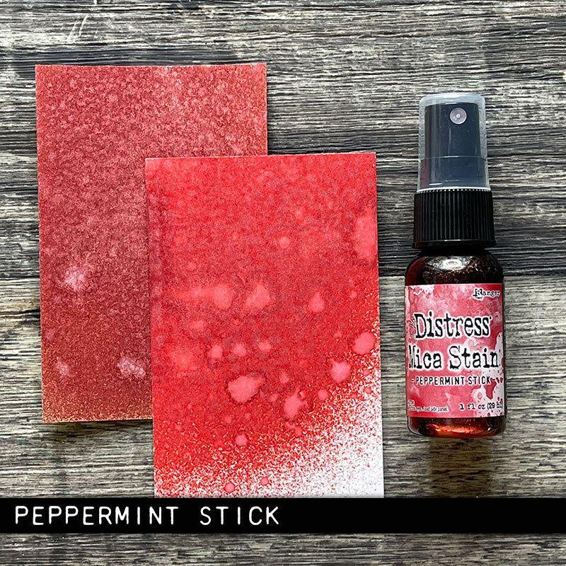 Tim Holtz Distress Holiday Mica Stain Set 1 Ranger tsck78234 Peppermint Stick