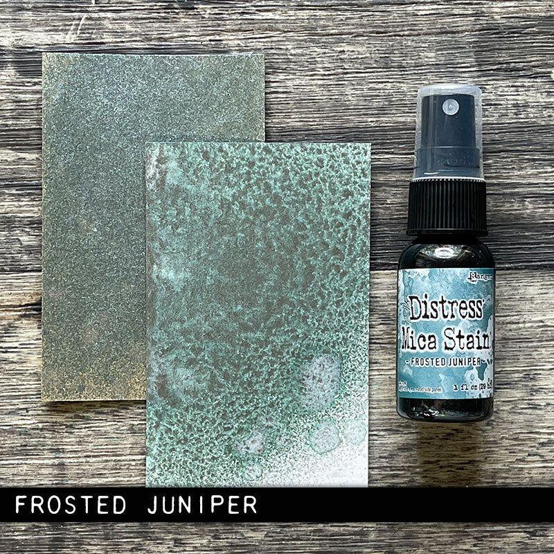 Tim Holtz Distress Holiday Mica Stain Set 1 Ranger tsck78234 Frosted Juniper