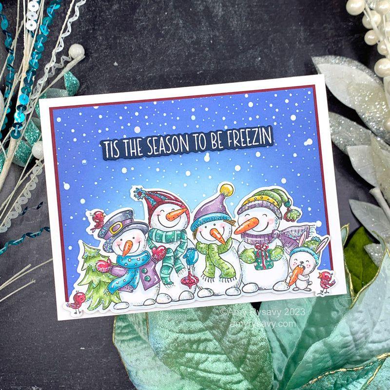 Spectrum Noir TriBlend Brush Collection Marker Set sn-tbbr-extd24 Tis Season Holiday Card | color-code:ALT01