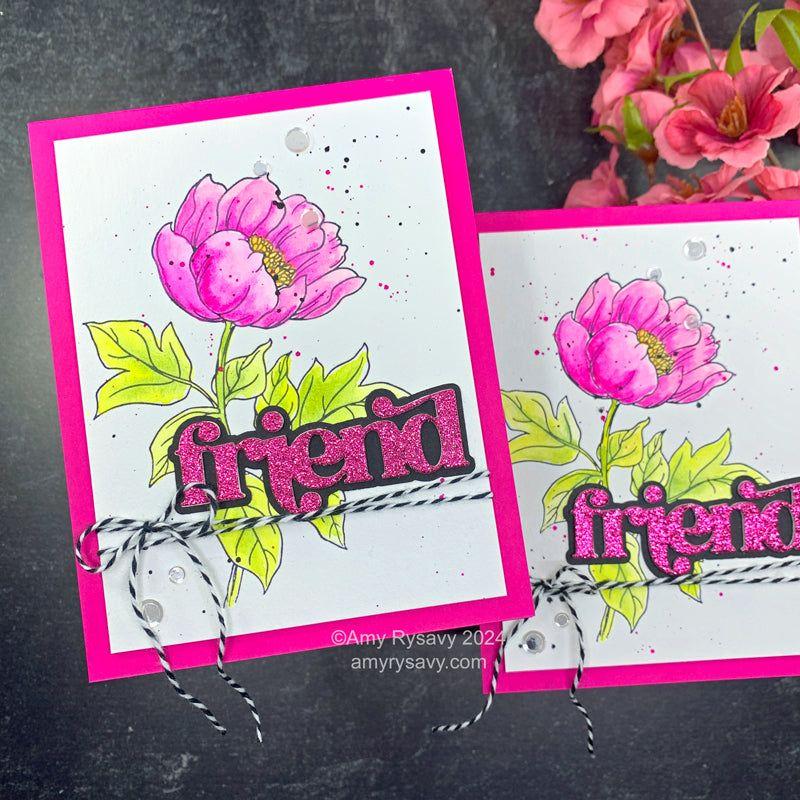 Altenew Billowing Flower Press Plates alt8482 friend | color-code:ALT01