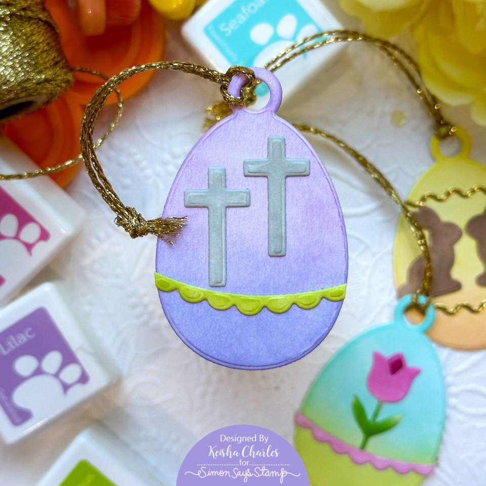 Simon Says Stamp Easter Tag Wafer Dies 1034sd Splendor Easter Tag