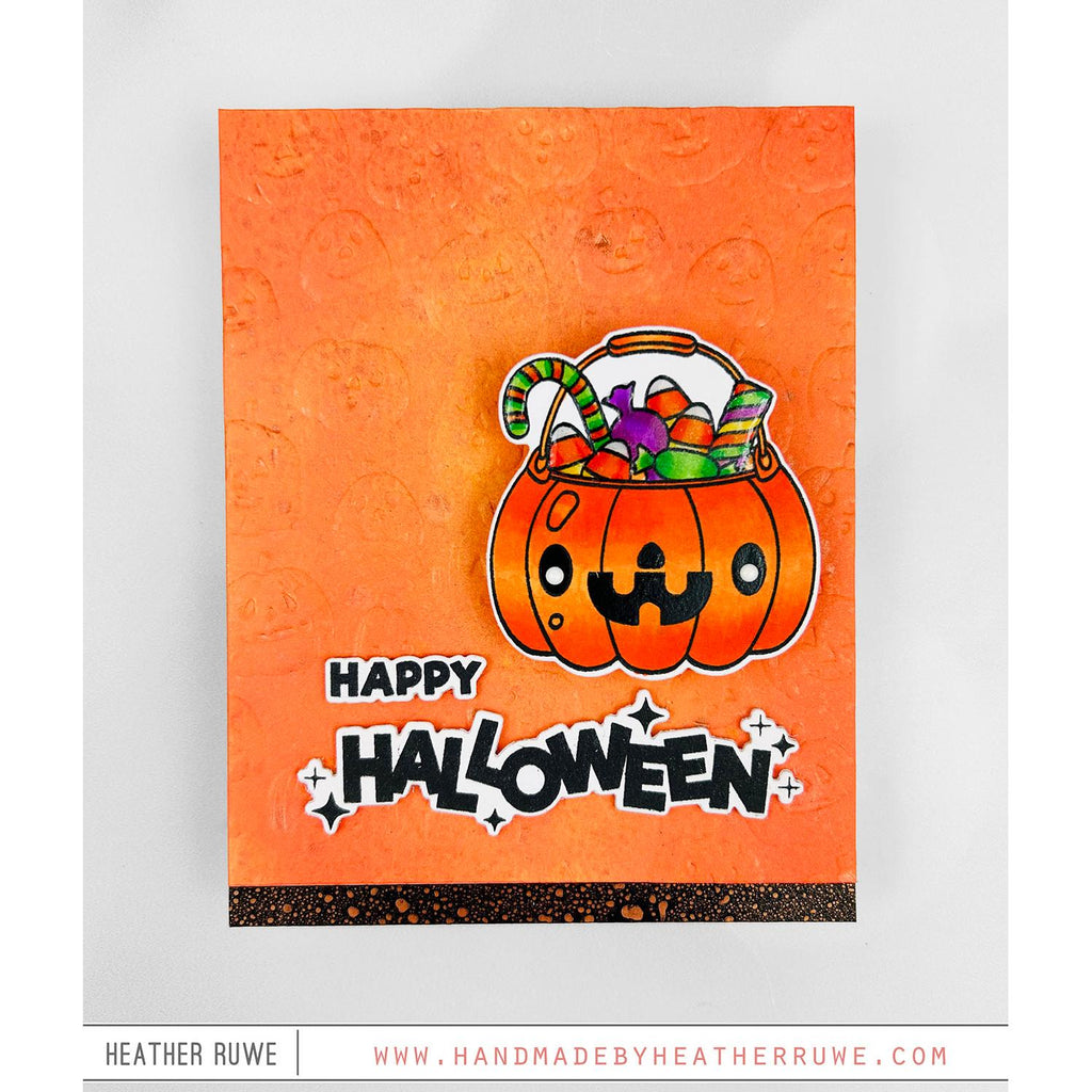 Tim Holtz Distress 12 Spritz Bundle 2 Happy Halloween Card