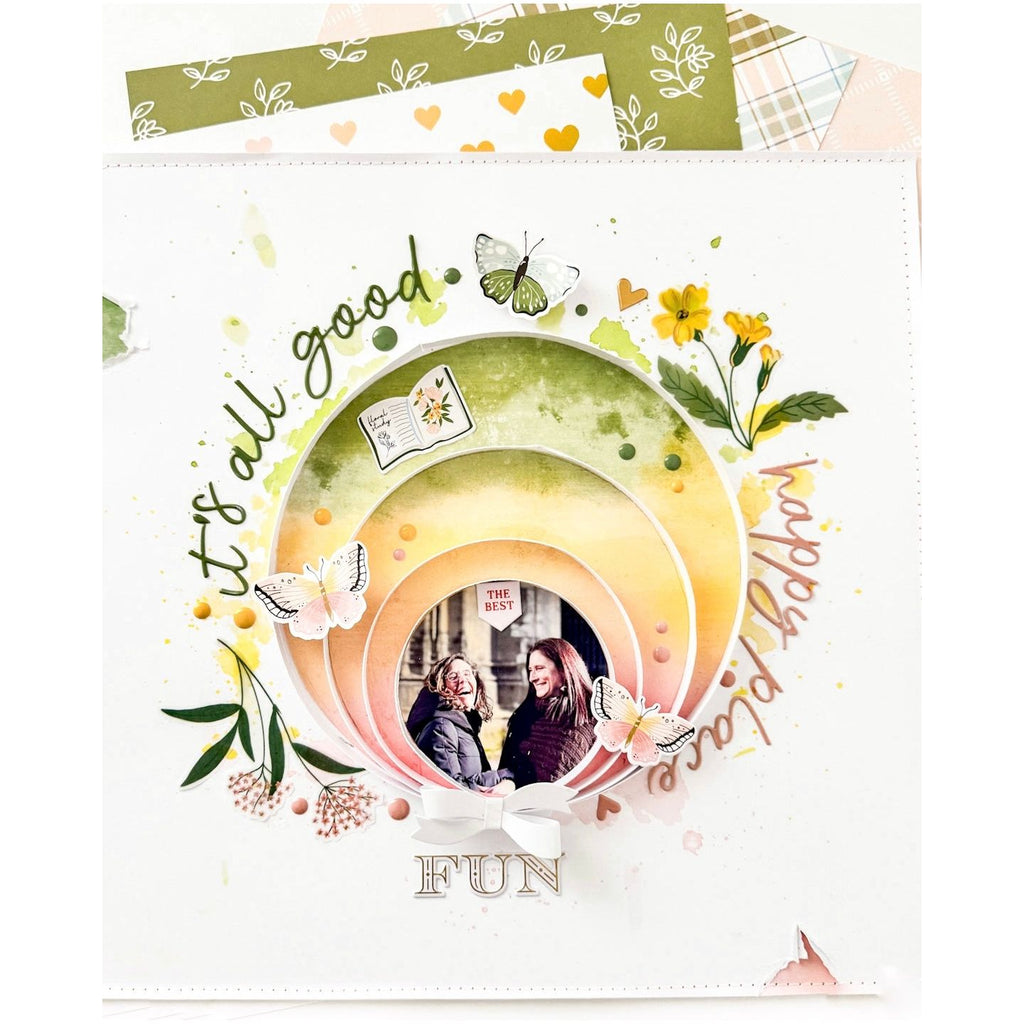 Pinkfresh Studio Making The Best Of It Ephemera Pack 222524 It’s All Good Layout | color-code:ALT01