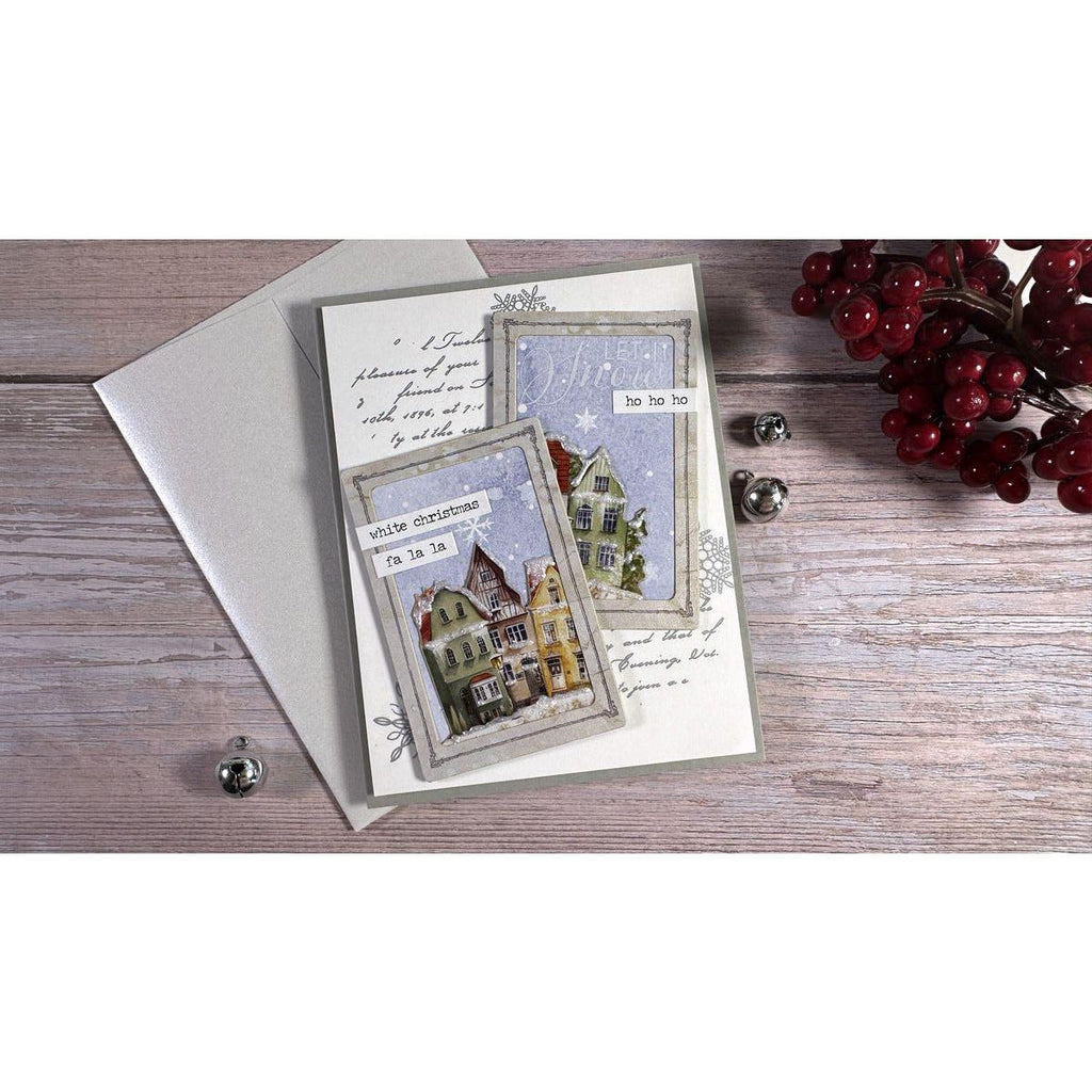 Stamperia Romantic Winter Valley 12x12 Paper sbbl139 white christmas | color-code:ALT03