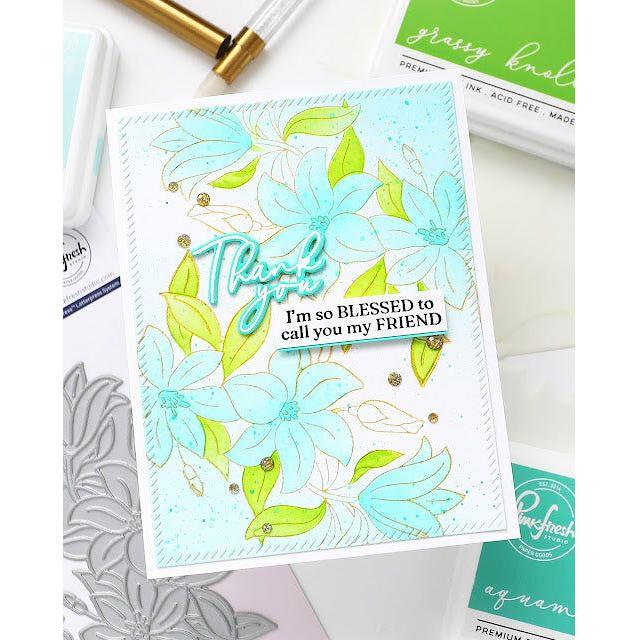 Pinkfresh Studio Amazing Things Dies 244024 Blessed You're My Friend Card | color-code:ALT03