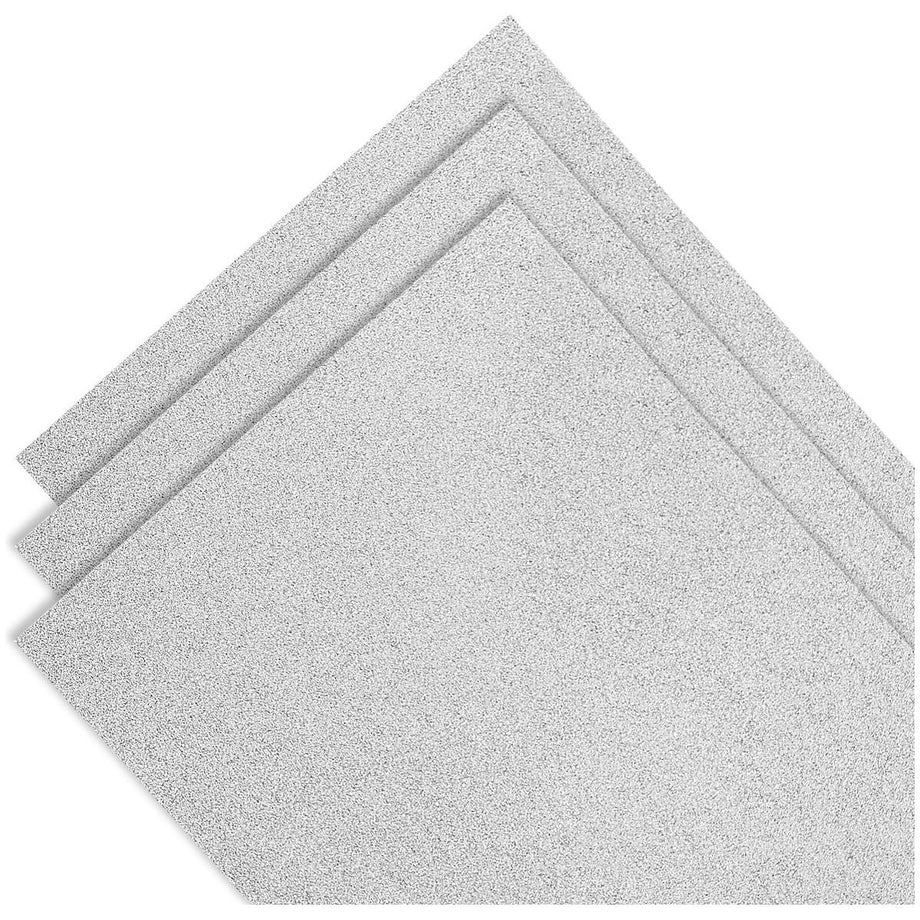 Blank Shimmer Paper, Silver Metallic