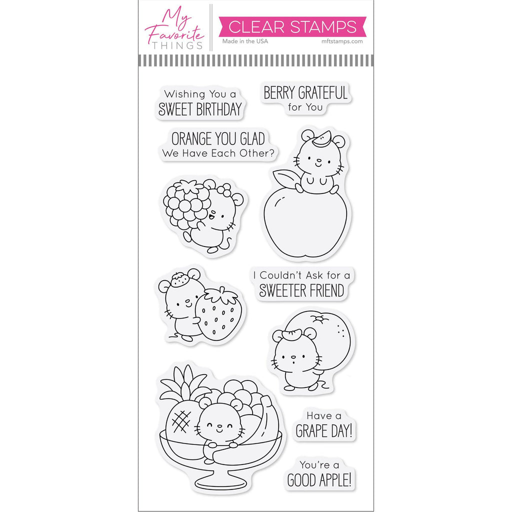 My Favorite Things Sweetest Friends Clear Stamps jb062