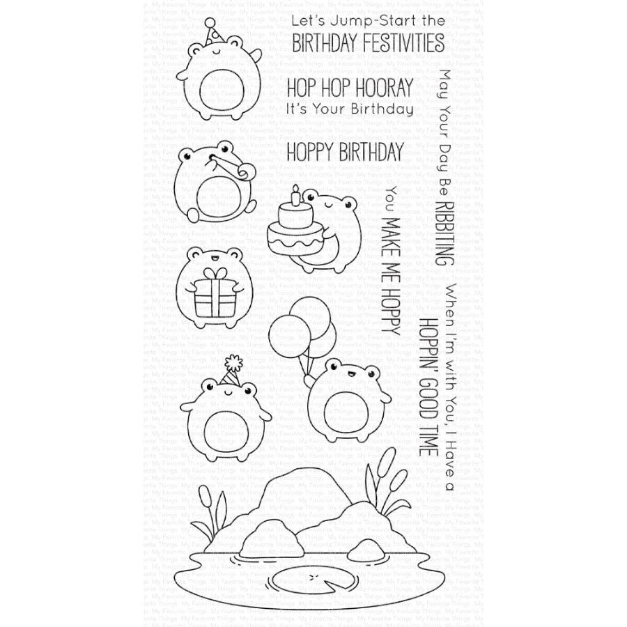 My Favorite Things Hoppin' Good Time Clear Stamps jb040