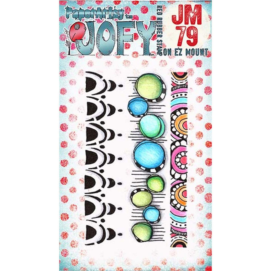 Paper Artsy JoFY Mini 79 Cling Stamp jm79