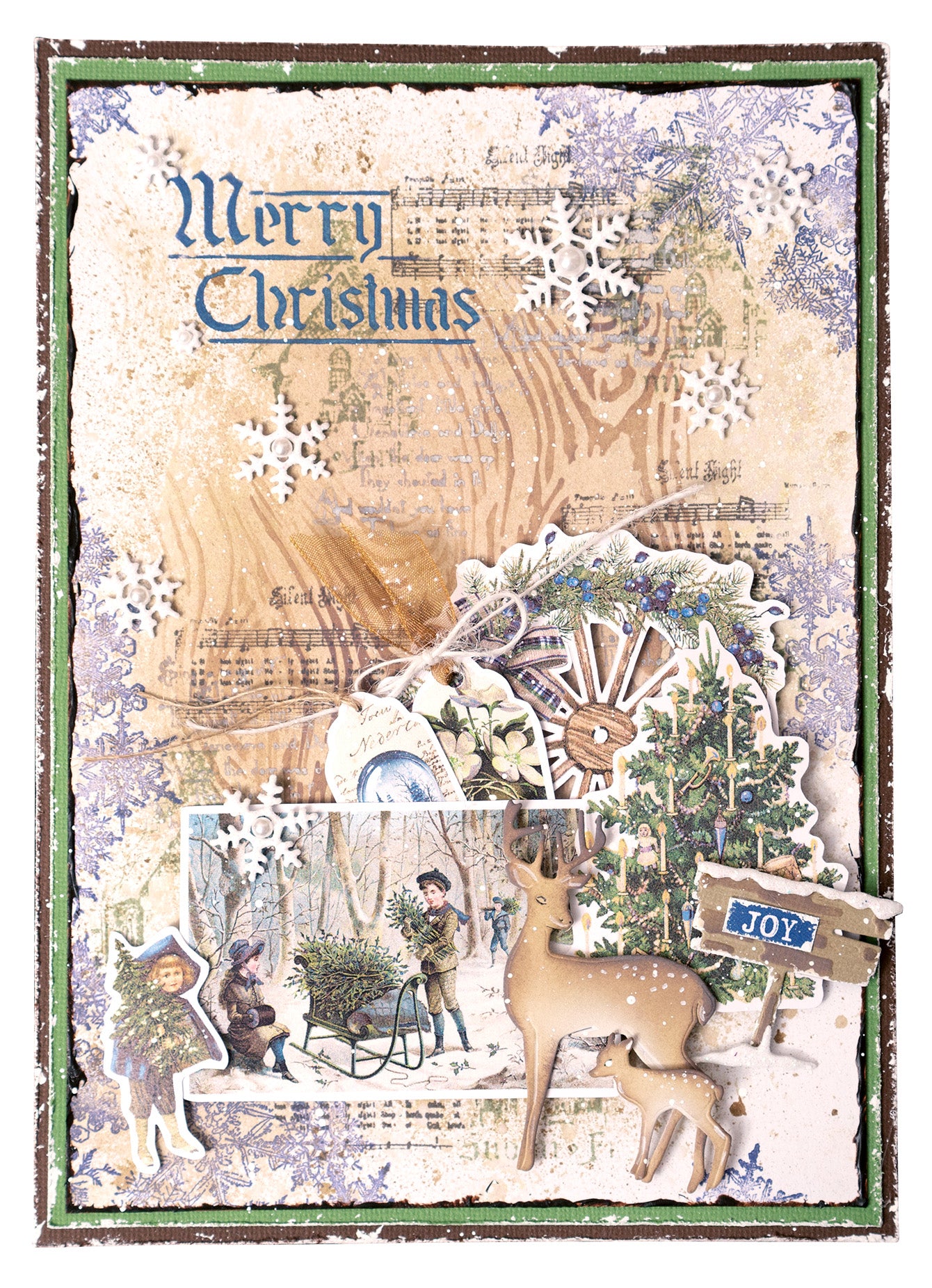 Vintage Christmas Clear Stamps