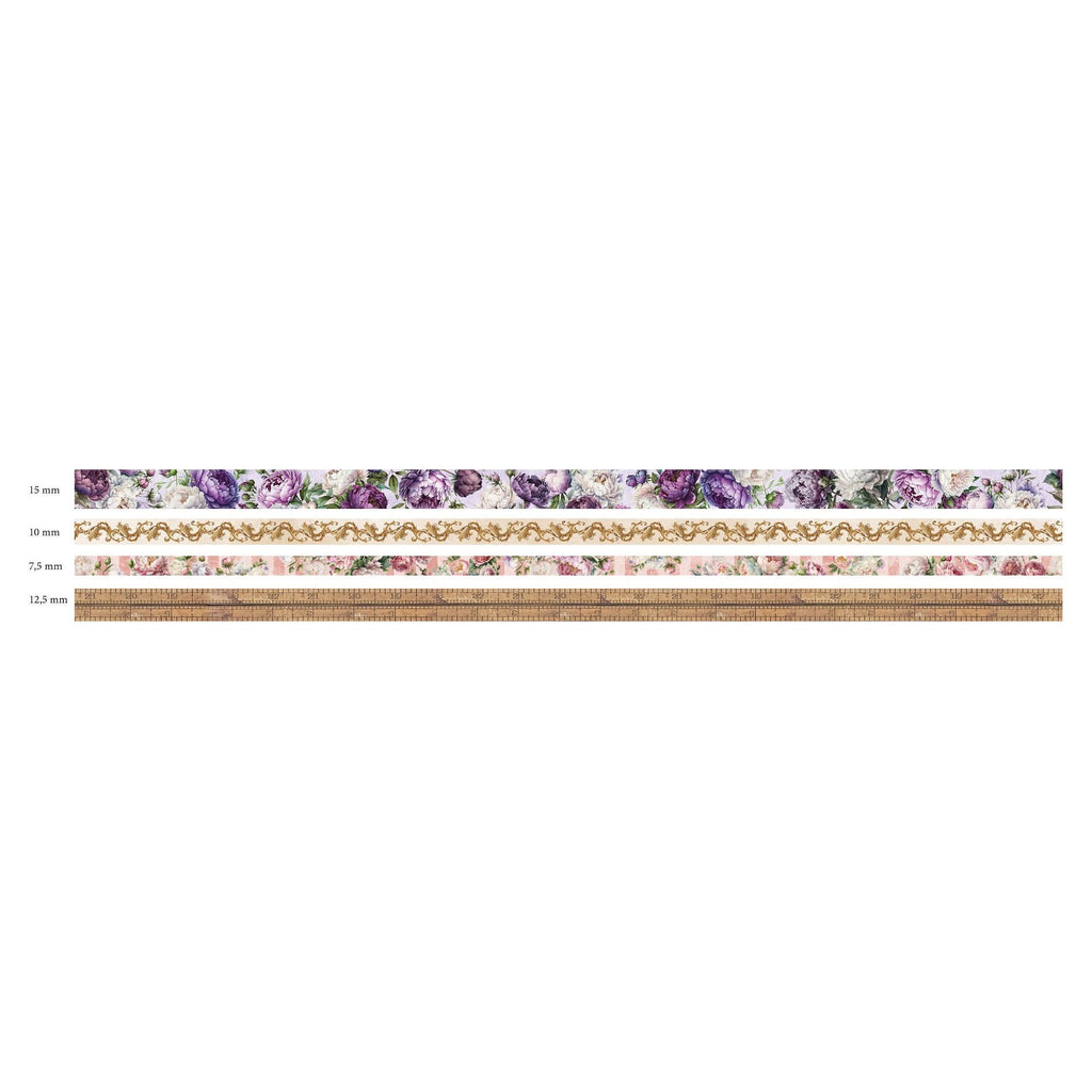 Studio Light Flowers & Borders Washi Tape jma-vd-wash17 designs