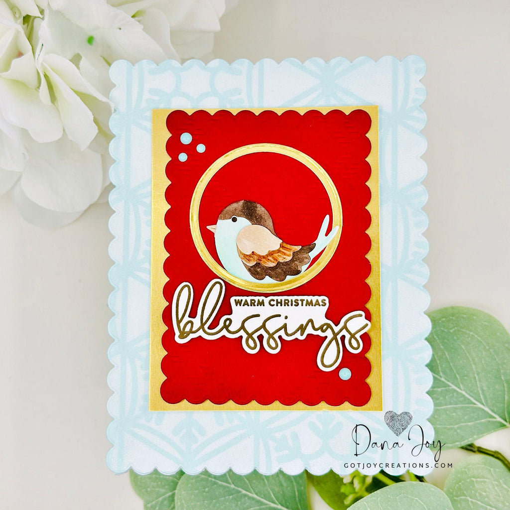 Simon Says Stamp Jolly Birdie Wafer Die s951 DieCember Christmas Card | color-code:ALT06