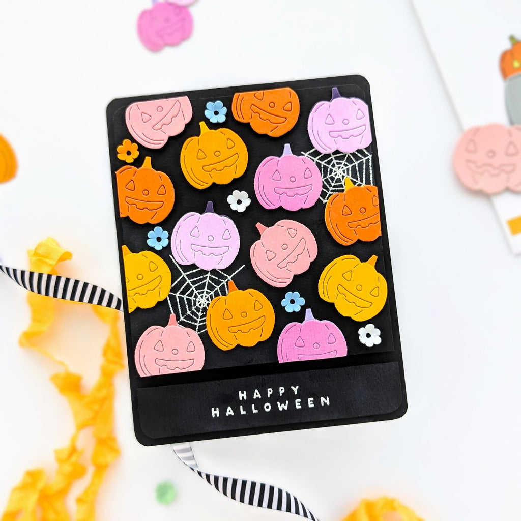 Simon Says Stamp Jolly Pumpkins Wafer Dies s969 Sweet Wishes Halloween Card | color-code:ALT02