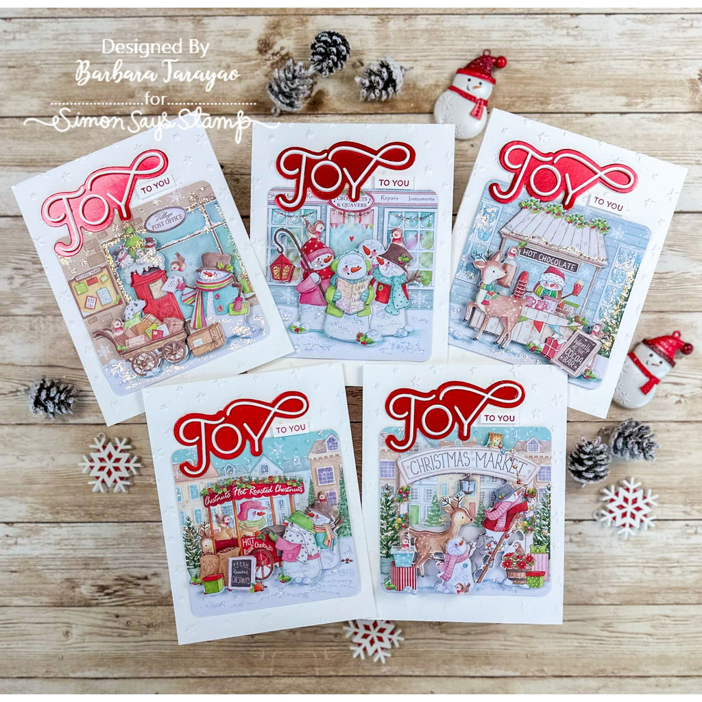 Simon Says Stamp Fanciful Joy Wafer Dies 1204sdc Christmas Cards | color-code:ALT01