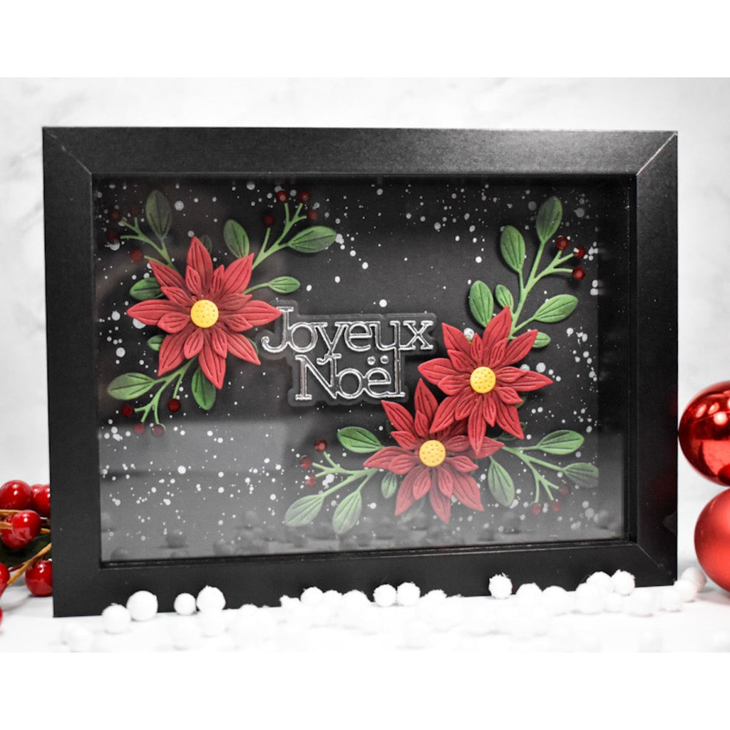 CZ Design Joyeux Noel Wafer Dies czd249 Sweet Wishes Christmas Decor | color-code:ALT03