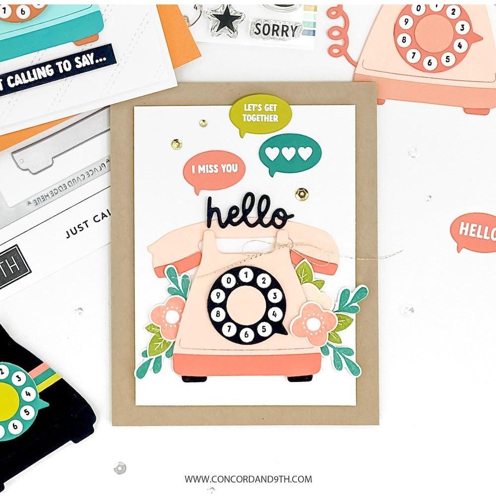 Concord & 9th Gold and Silver Enamel Dots Bundle hello