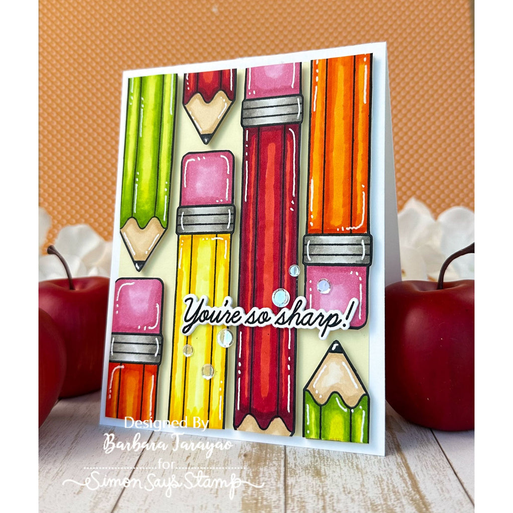 Simon Says Stamp Just Write Wafer Dies 1117sdc Cheering for You Encouragement Card | color-code:ALT01