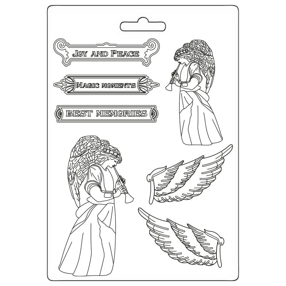  20 Paper Angel Die Cut 5 Inch Angel Tag Christmas Crafts Angel  Cutout Paper Angels : Handmade Products