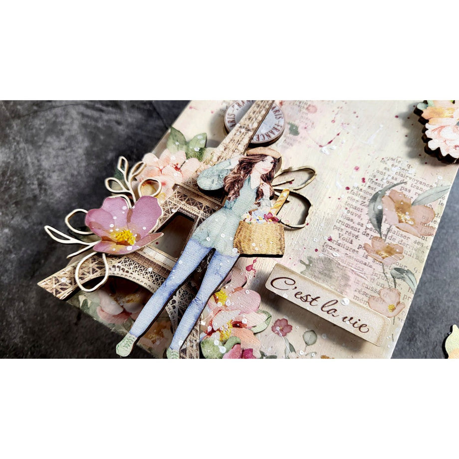 ¡10% Discount! Stamperia Welcome Home Create Happiness Acrylic Kit Allegro