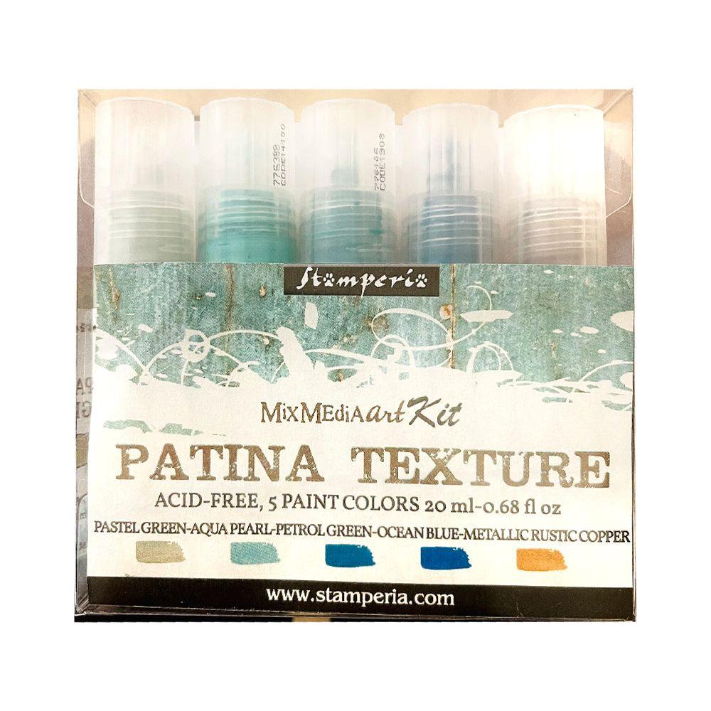 Stamperia Patina Texture Kit ke55