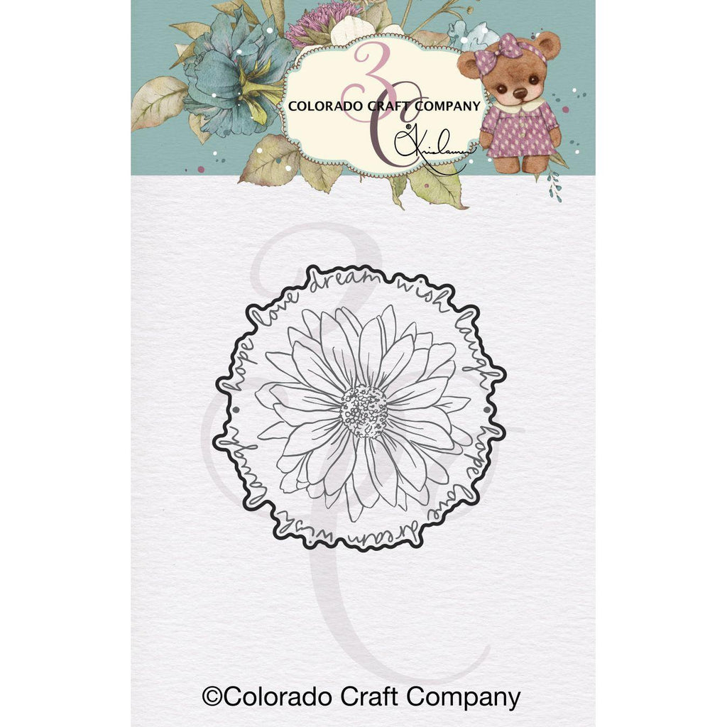 Colorado Craft Company Kris Lauren Daisy Mini Die kl879-d