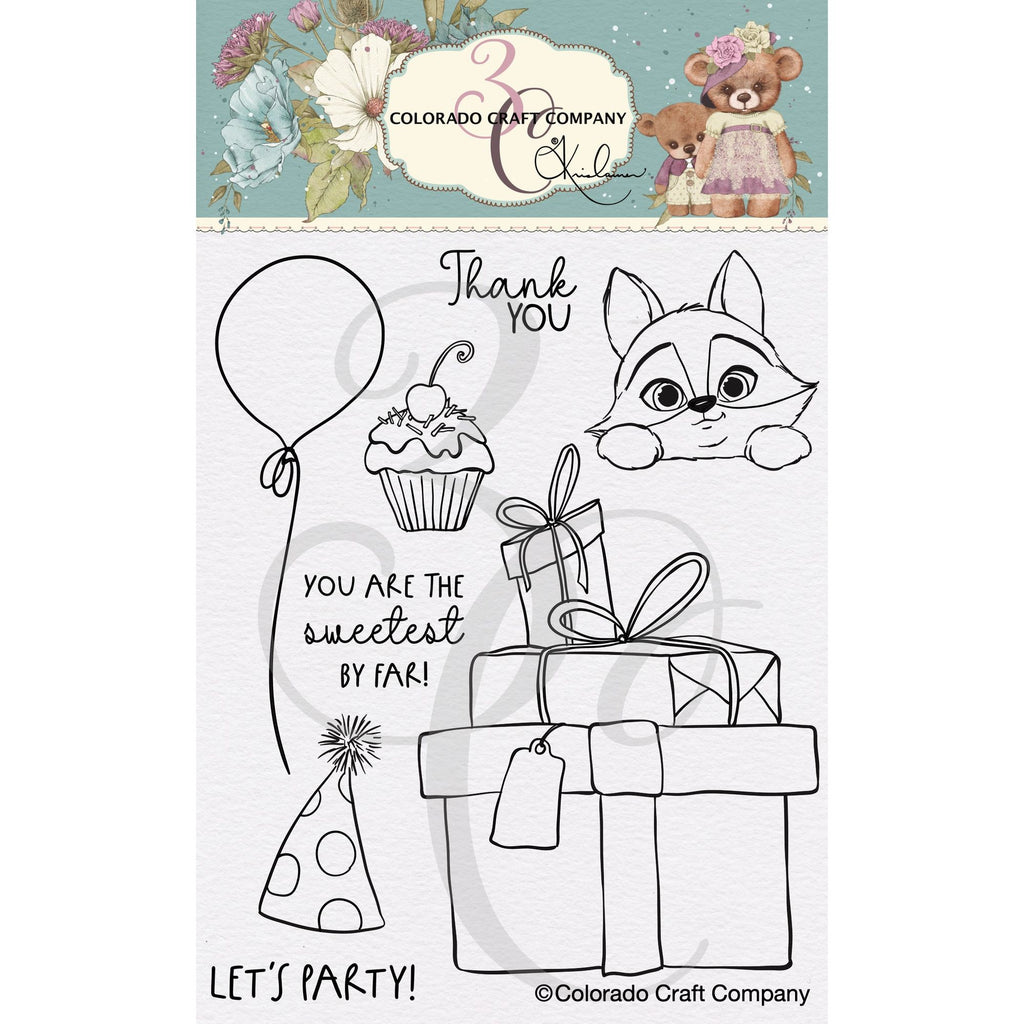 Colorado Craft Company Kris Lauren Sweetest By Far Clear Stamps kl994