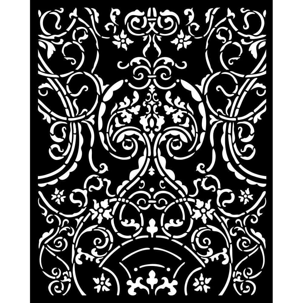 Stamperia Sir Vagabond In Fantasy World Metal Decor Stencil kstd155