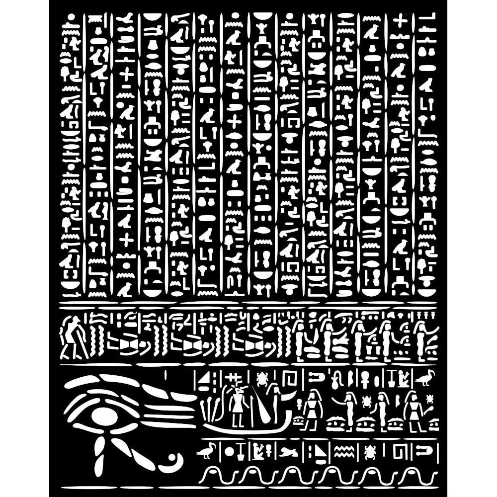 Stamperia Fortune Egypt Item Stencil kstd163