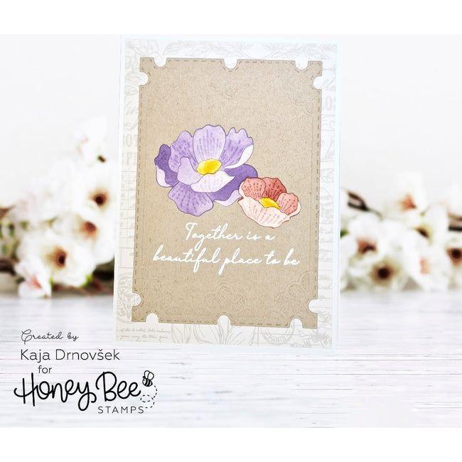 Honey Bee By Your Side Clear Stamps hbst-525 Friendship Card