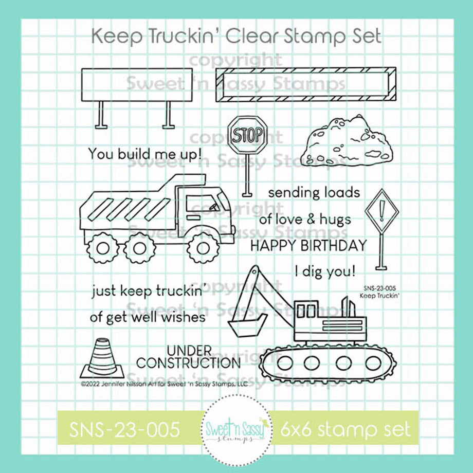 Can You Dig It? Clear Stamp Set 