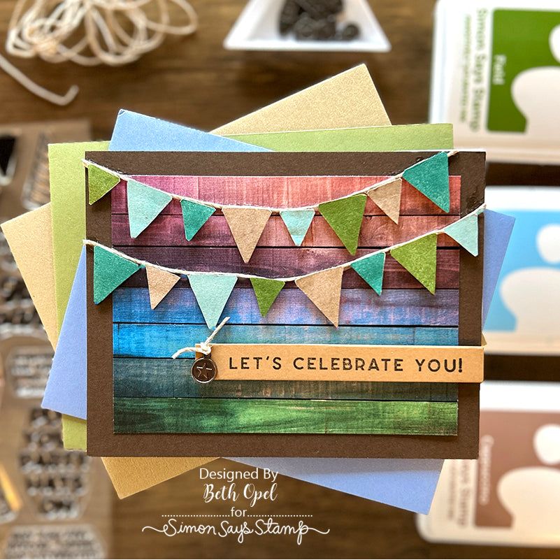 Simon Says Stamp Card Kit Put Your Party Hats On ck1023