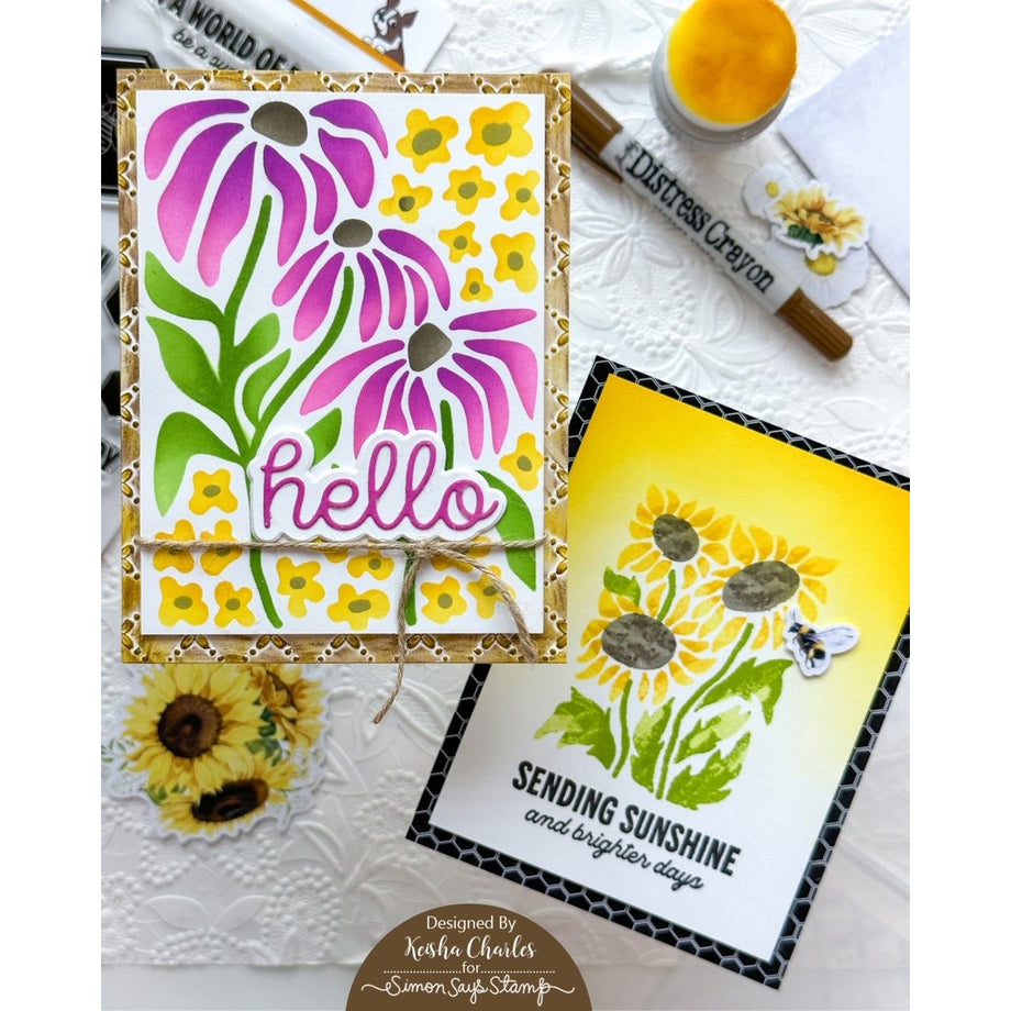 Sending Sunshine with Spellbinders - Pearblossom Press