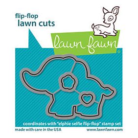 Lawn Fawn Elphie Selfie Die Cuts lf2515