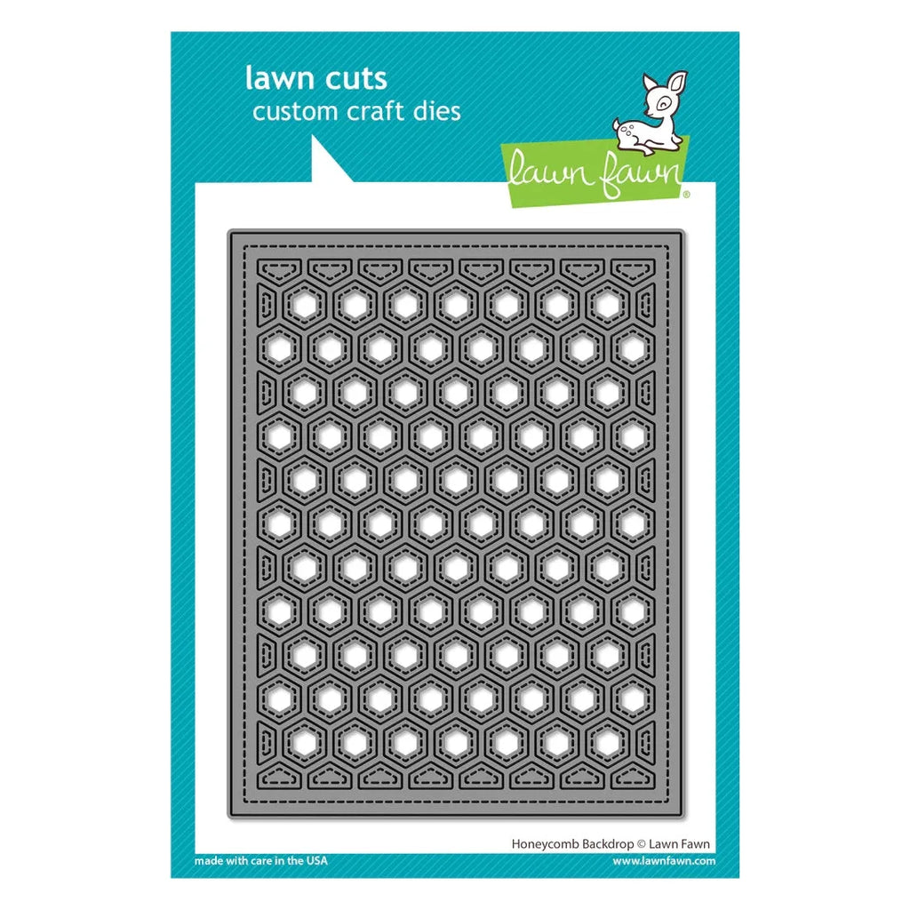 Lawn Fawn Honeycomb Backdrop Die lf3142