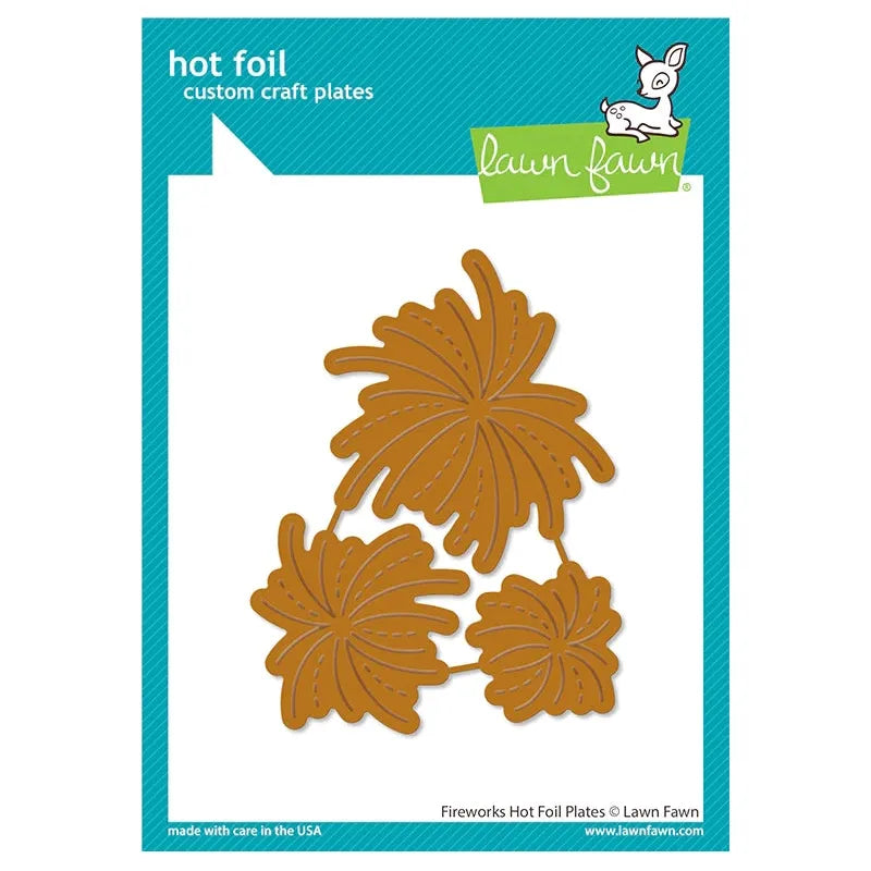 Lawn Fawn Fireworks Hot Foil Plates lf3145