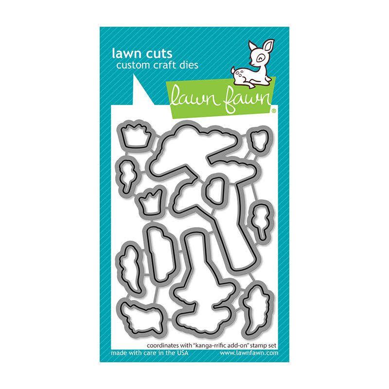 Lawn Fawn Kanga-rrific Add-On Coordinating Dies lf3347