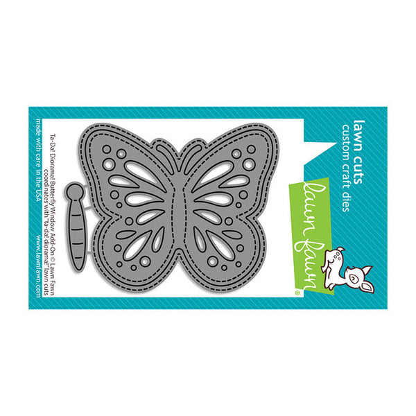 Lawn Fawn Ta-Da! Diorama! Butterfly Window Add-On Dies lf3370 – Simon Says  Stamp
