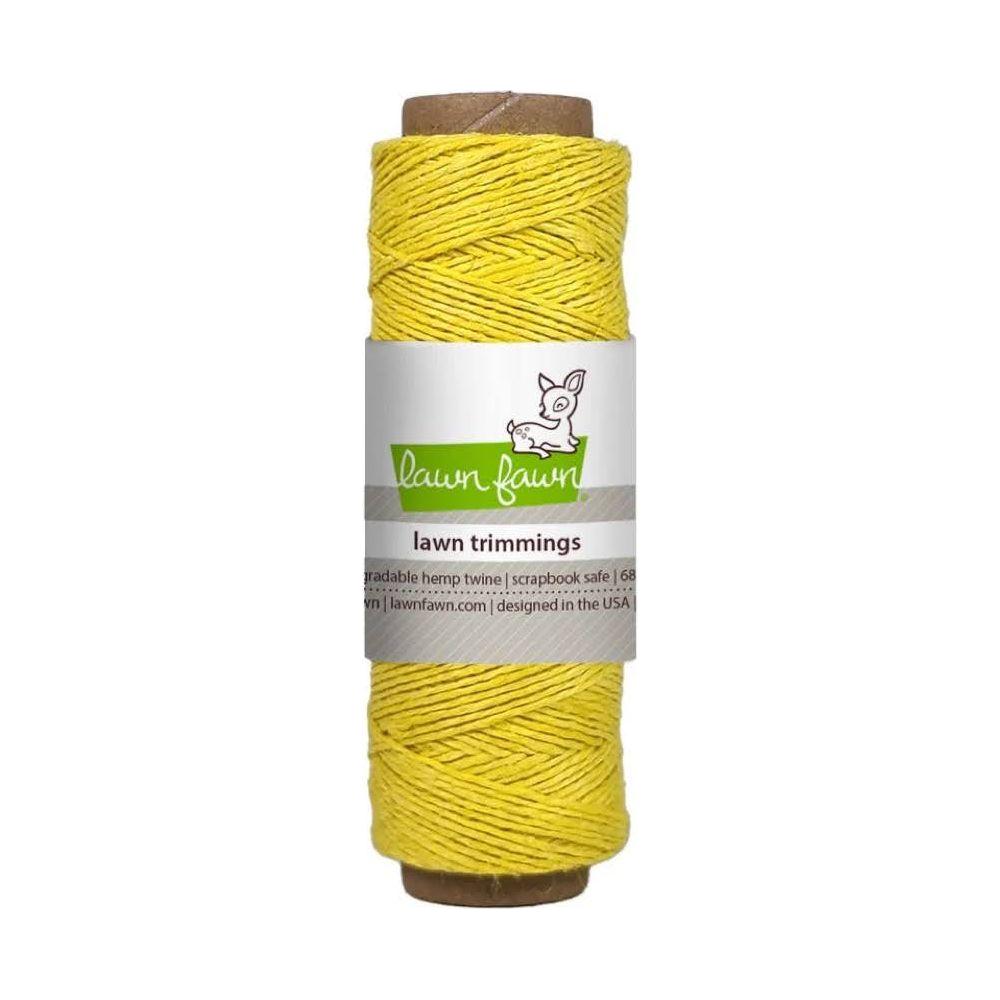 Lawn Fawn Yellow Hemp Twine lf3460