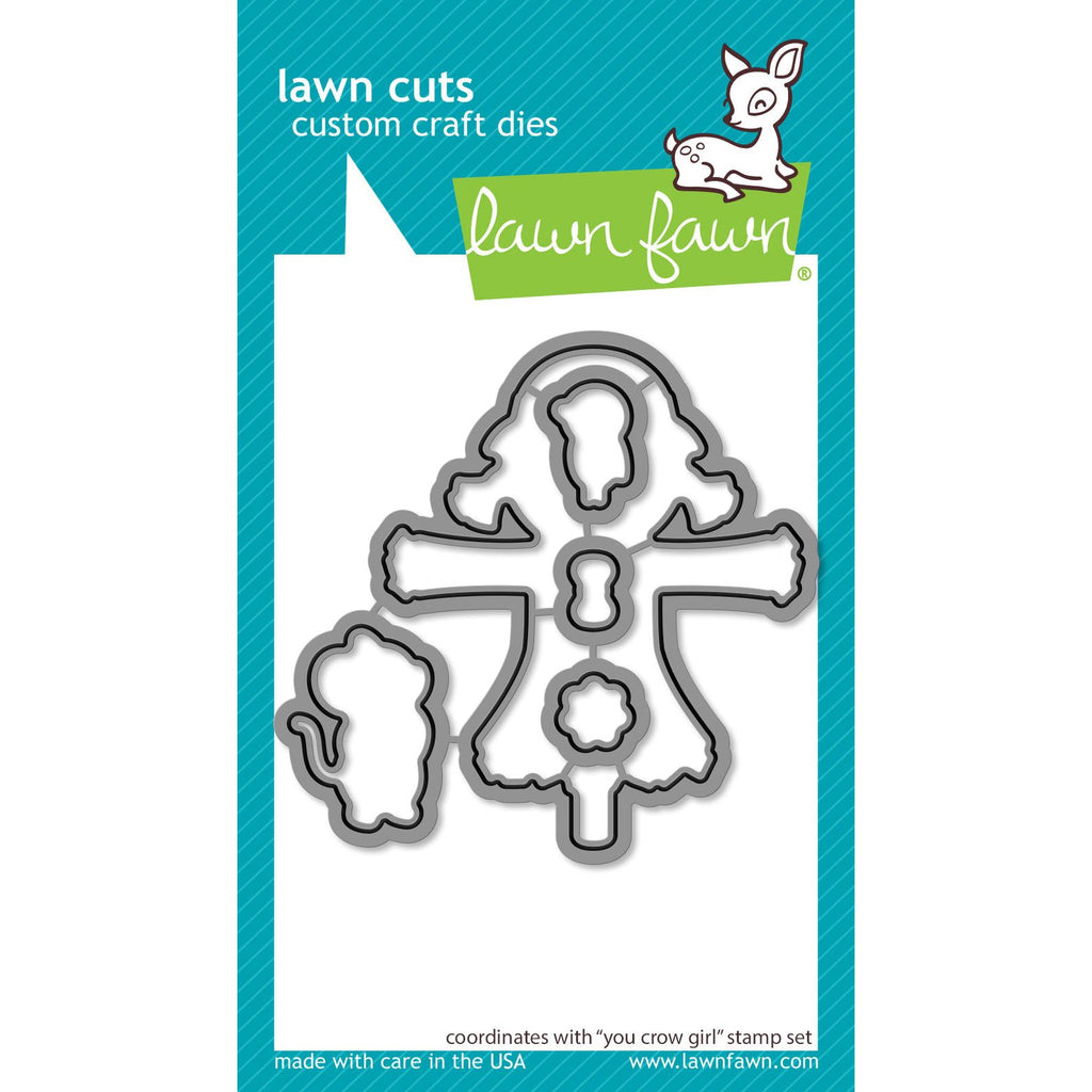 Lawn Fawn You Crow Girl Dies lf3491