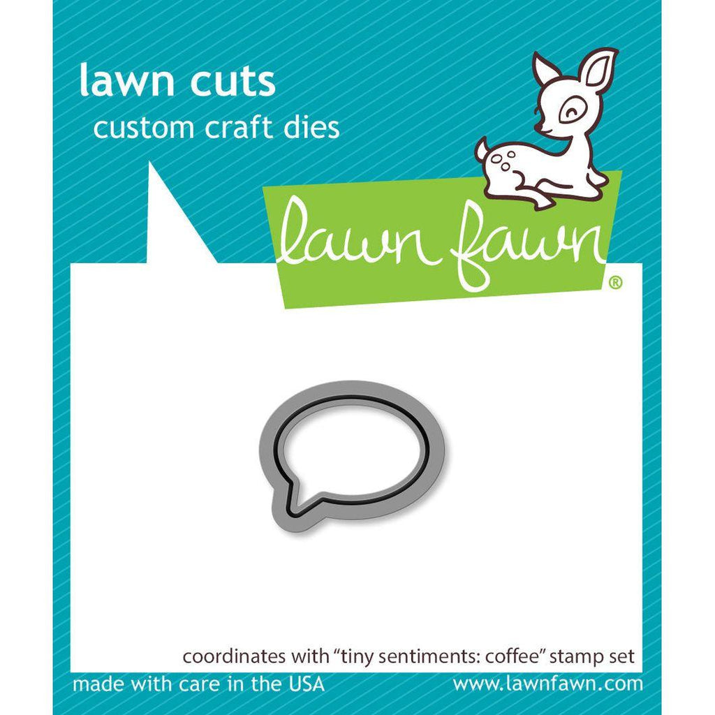 Lawn Fawn Tiny Sentiments: Coffee Die lf3499