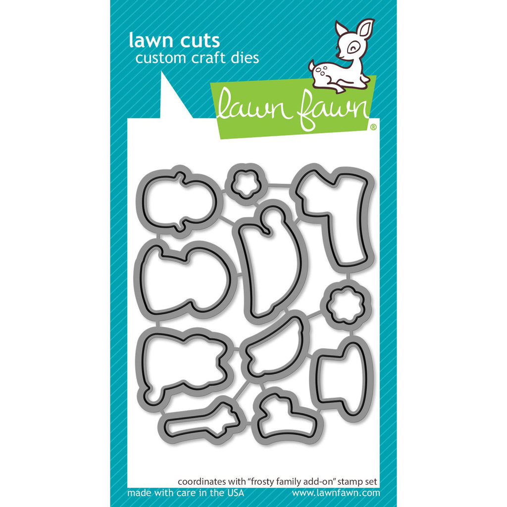 Lawn Fawn Frosty Family Add-On Dies lf3507