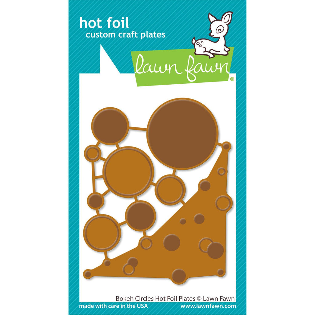 Lawn Fawn Bokeh Circles Hot Foil Plates lf3532